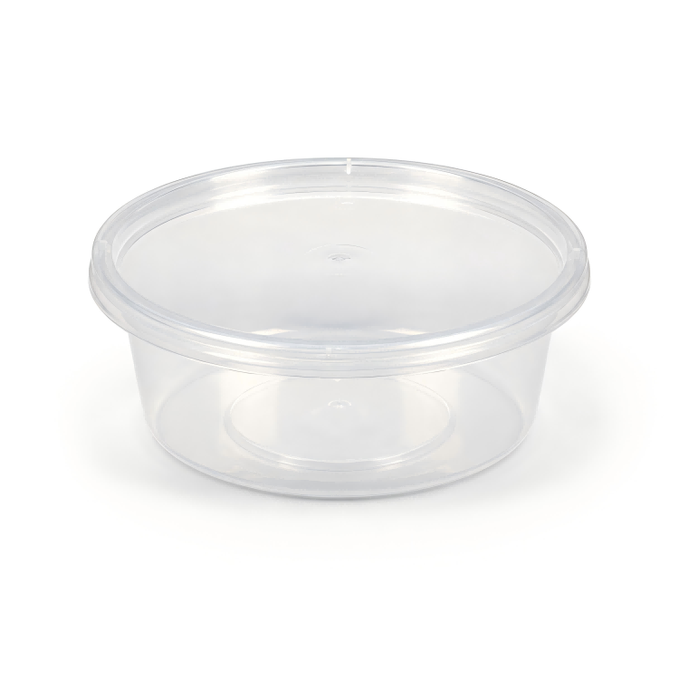 MG-Y280 280ml Clear Round Food Container with Lid